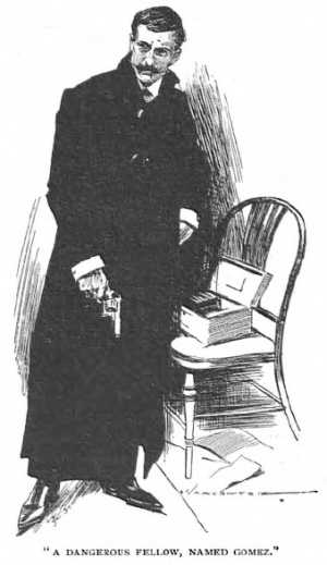 Illustration from The Lost Special in The Strand magazine
