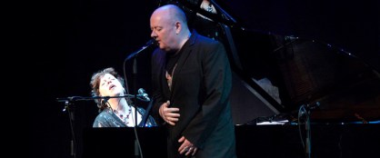 Ian Shaw (with the fabulous Liane Carroll at the piano)